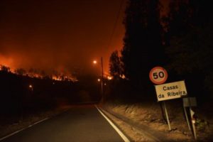 У Португалії вдалося взяти під контроль пожежі, що поширилися на північному сході країни