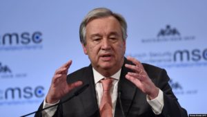 Генеральний секретар попереджає, що у ООН можуть закінчитися гроші